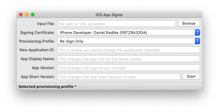 ios app signer